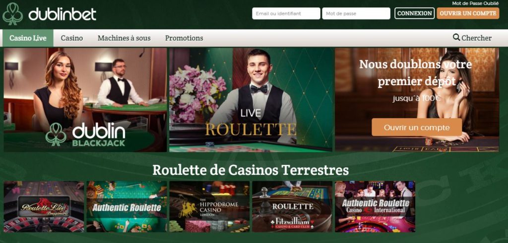 Dublinbet Live Casino